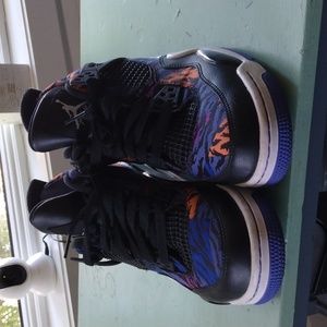 Jordan 4 retro black rush Violet no insoles